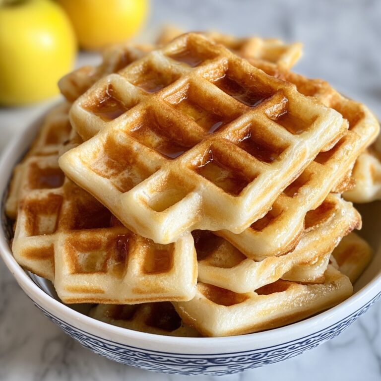 Applesauce Waffles for Baby-led Weaning Recipe