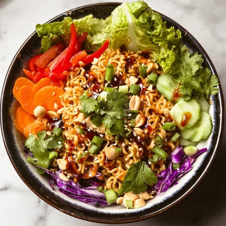 Crunchy Asian Ramen Noodle Salad Recipe