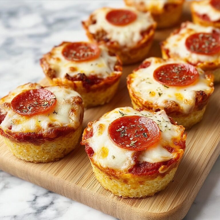 Pizza Cupcakes Recipe