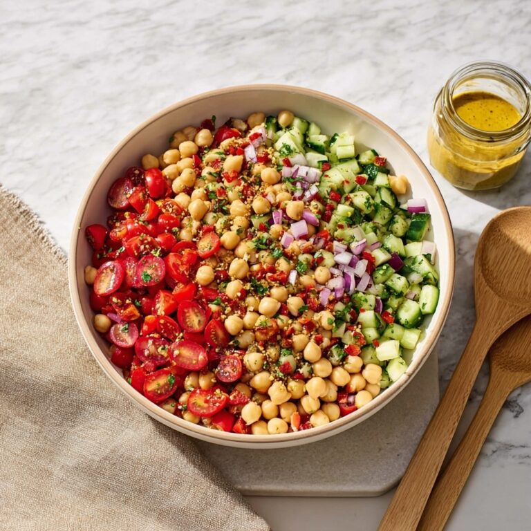Mediterranean Chickpea and Avocado Salad Recipe