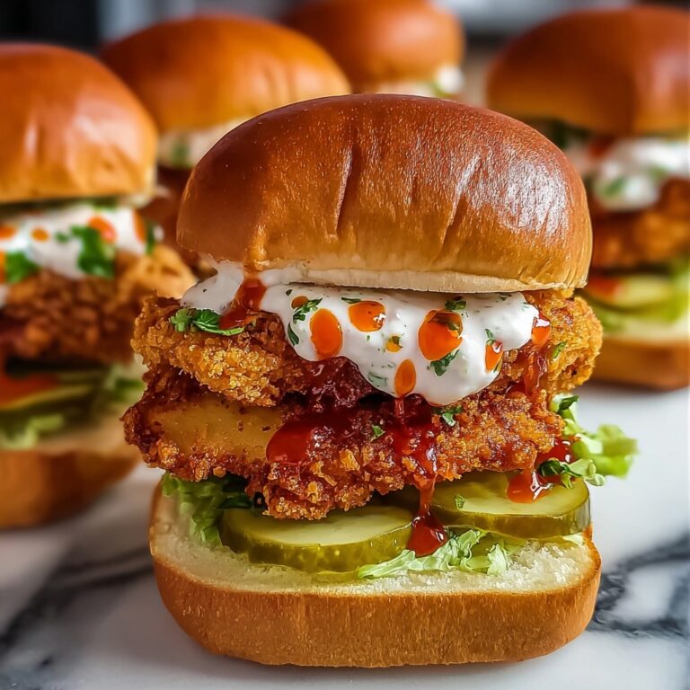 Chicken Bang Bang Sliders Recipe