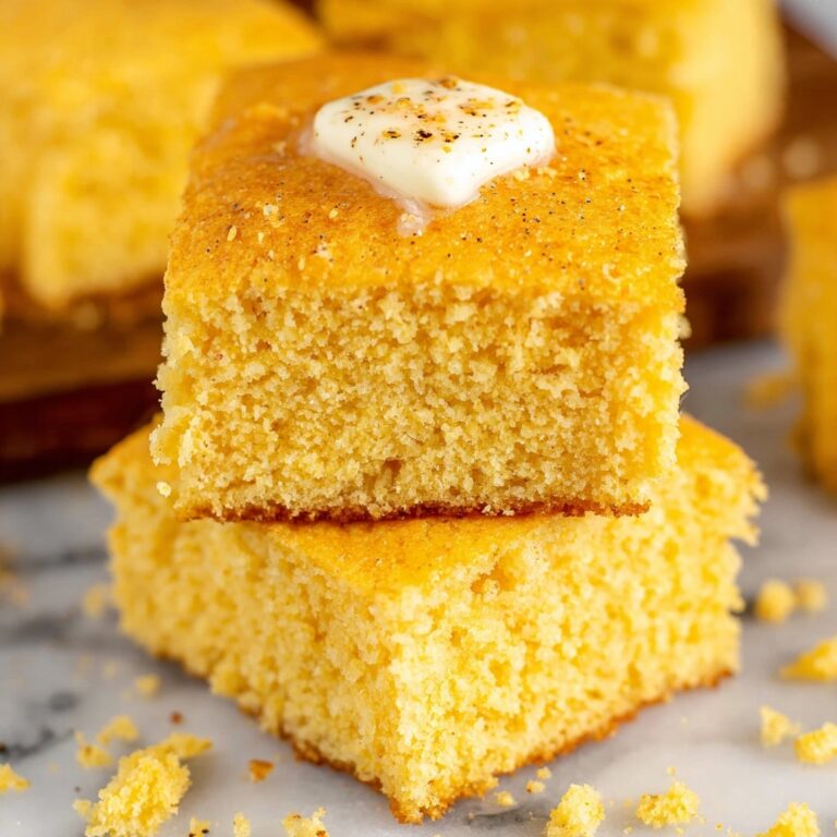 Sweet & Buttery Cornbread Recipe