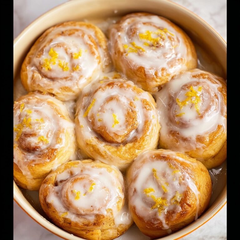 Easy Lemon Rolls Recipe