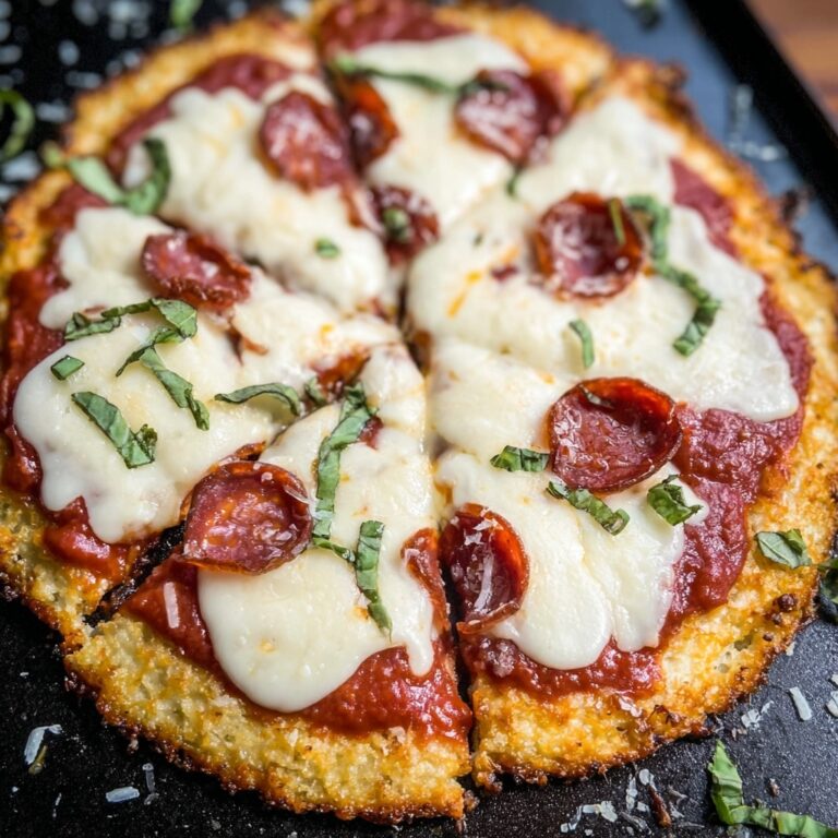 Keto Chicken Pizza Crust Recipe