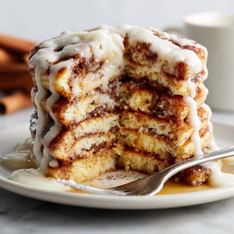 Cinnamon Roll Pancakes Recipe