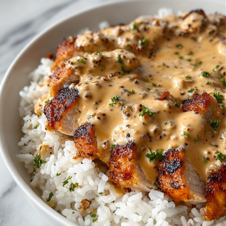 Creamy Smothered Chicken and Rice Recipe