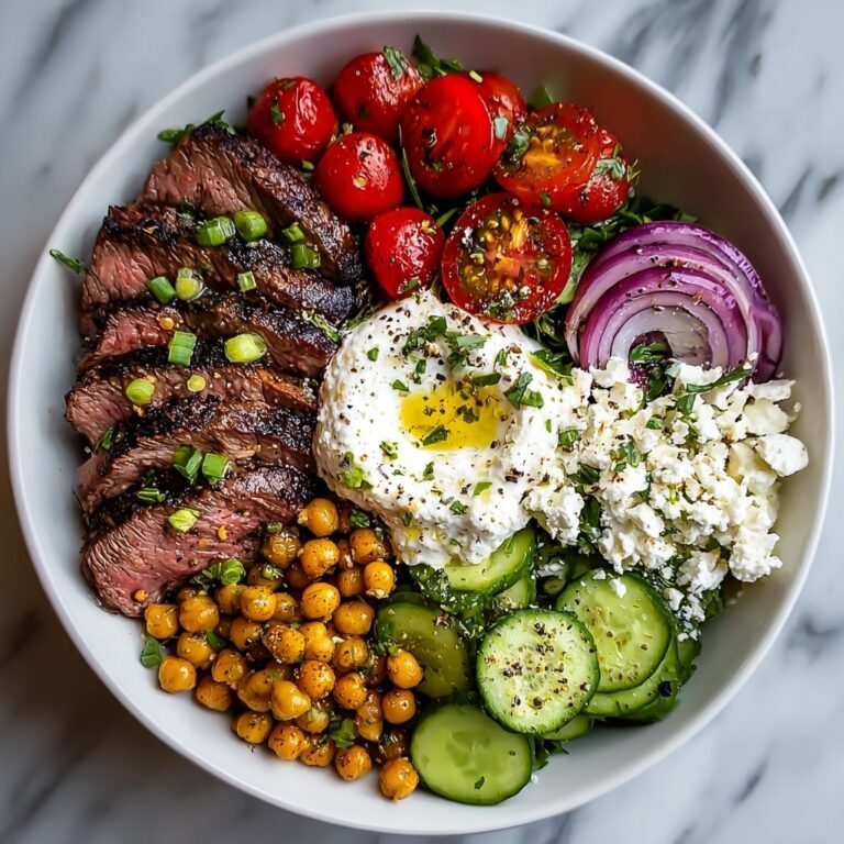 Mediterranean Steak Bowl Recipe