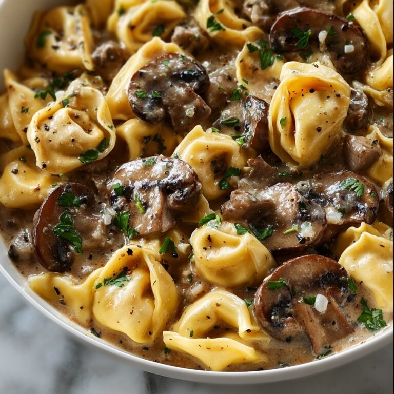 Philly Cheesesteak Tortellini Pasta Recipe