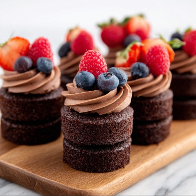 Chocolate Mini Cakes Recipe