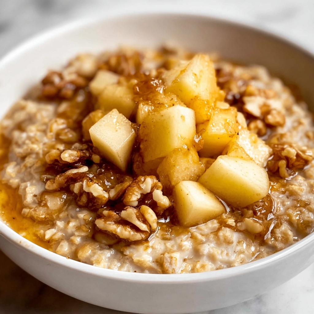 One Pot Apple Cinnamon Oatmeal Recipe - Recipe Image