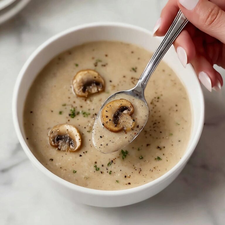 Creamy Mushroom Soup Recipe