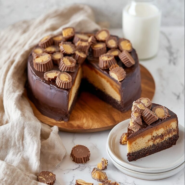 Pressure Cooker Peanut Butter Cup Cheesecake Recipe