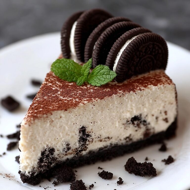 No-Bake Cookies and Cream Cheesecake Recipe