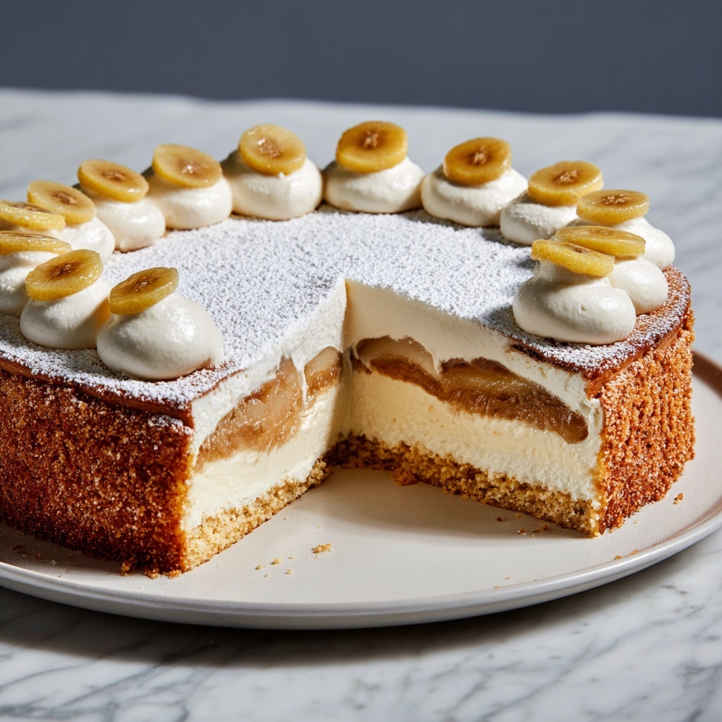 Italian Lemon Cream Cake Recipe - Recipe Image