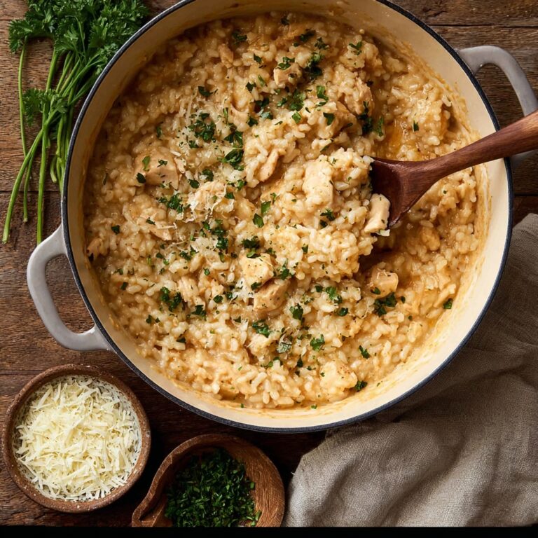 Garlic Parmesan Chicken and Rice Recipe