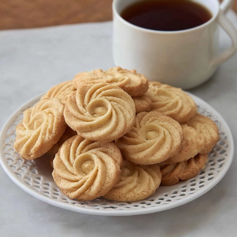 Easy Melt-in-Your-Mouth Danish Butter Cookies Recipe