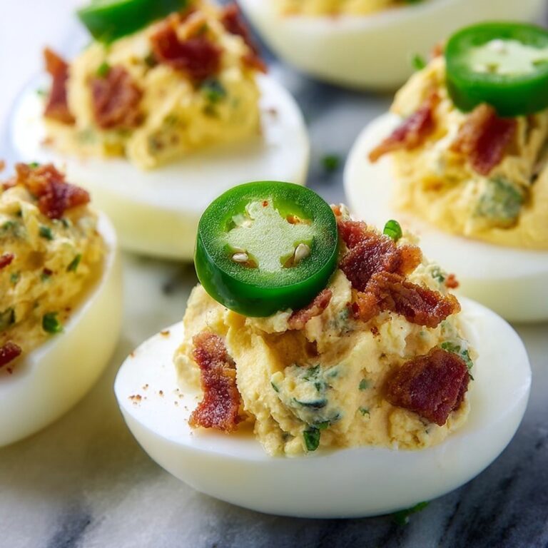 Jalapeño Popper Deviled Eggs Recipe