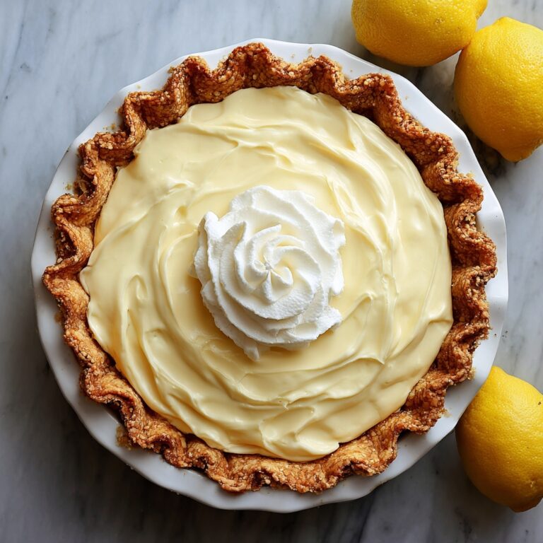 Easy Lemon Cream Pie Recipe