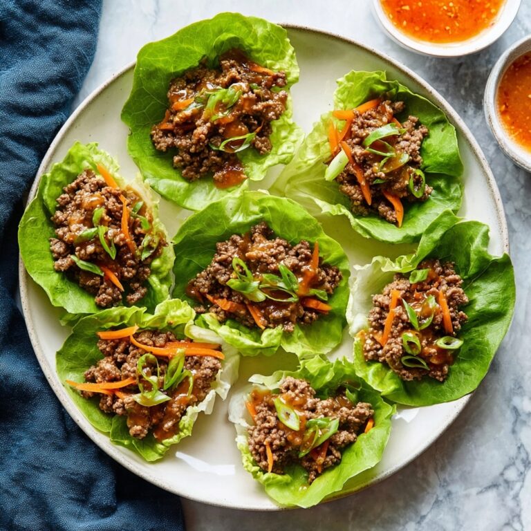 Thai Basil Beef Lettuce Wraps Recipe