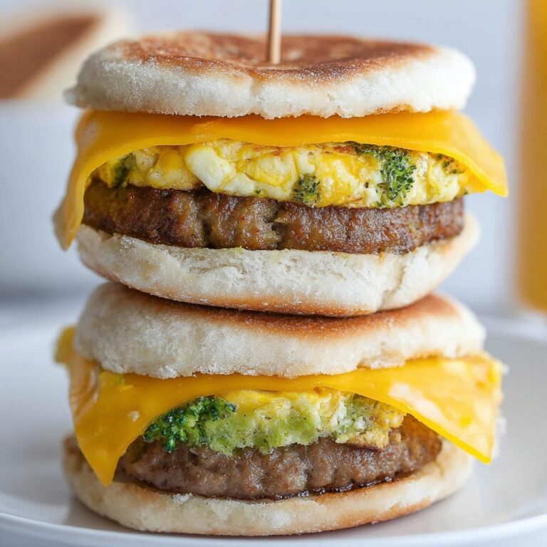 High Protein Vegetarian Breakfast Sandwiches Recipe