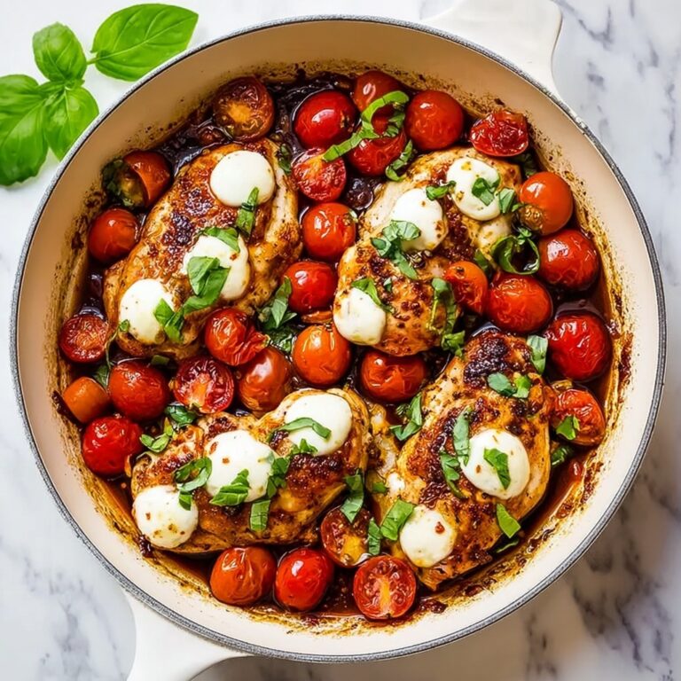 Chicken Caprese Skillet Recipe