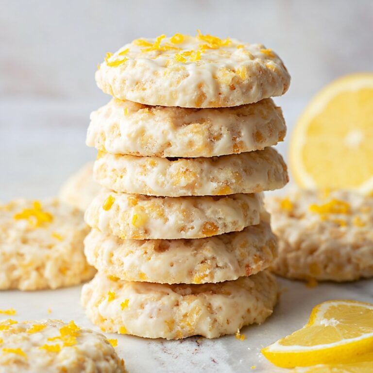 Lemon Oatmeal No-Bake Cookies Recipe