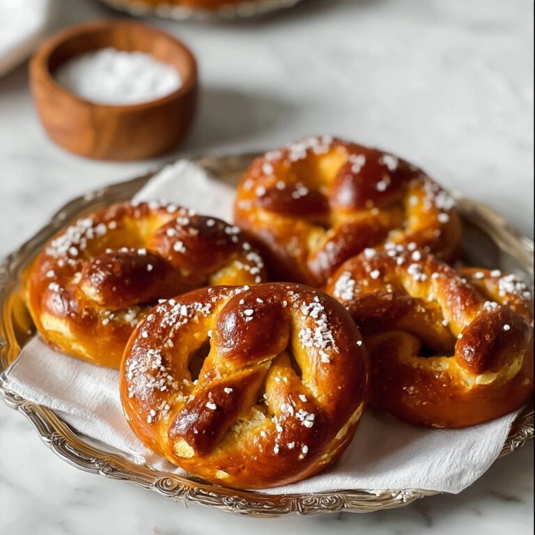 Easy Homemade Soft Pretzels Recipe