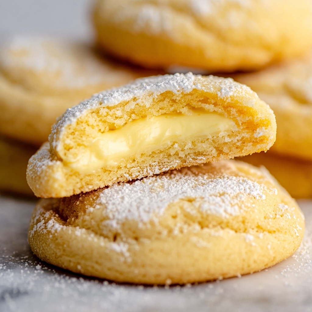 Stuffed Lemon Cookies Recipe - Recipe Image