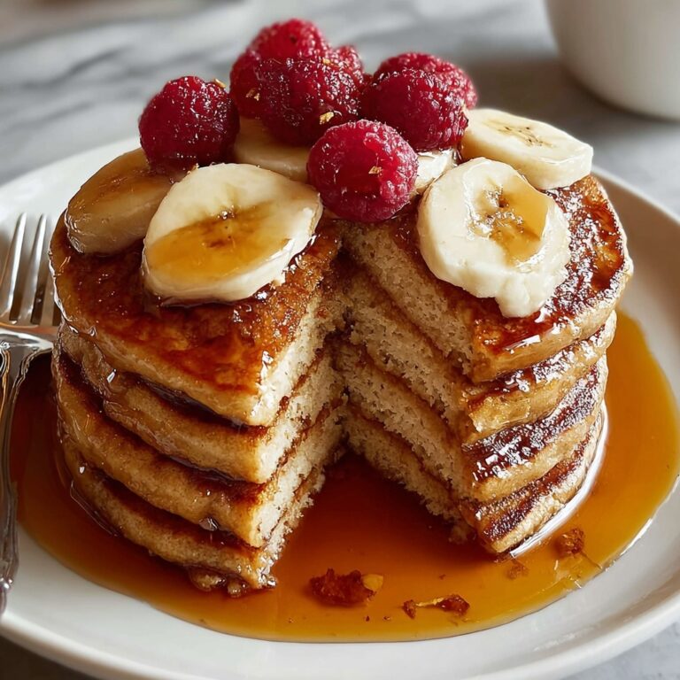 Fitness Protein Pancakes with Banana Recipe