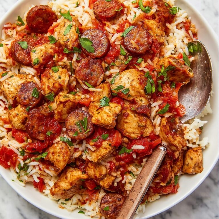 Chicken and Sausage Jambalaya Recipe