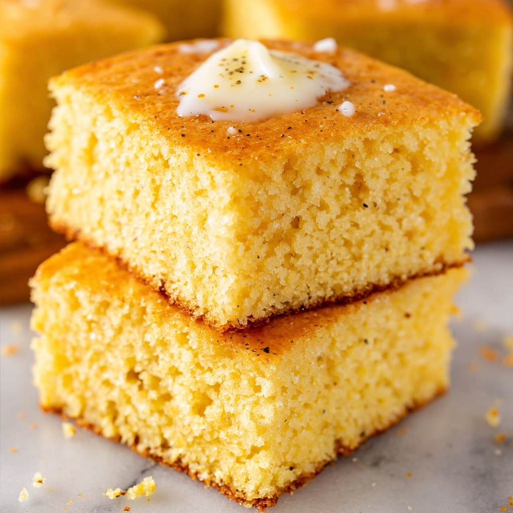 Sweet & Buttery Cornbread Recipe - Recipe Image