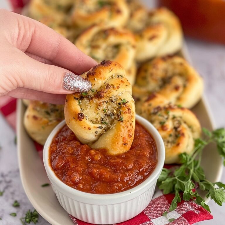 Easy Parmesan Bread Twists Recipe
