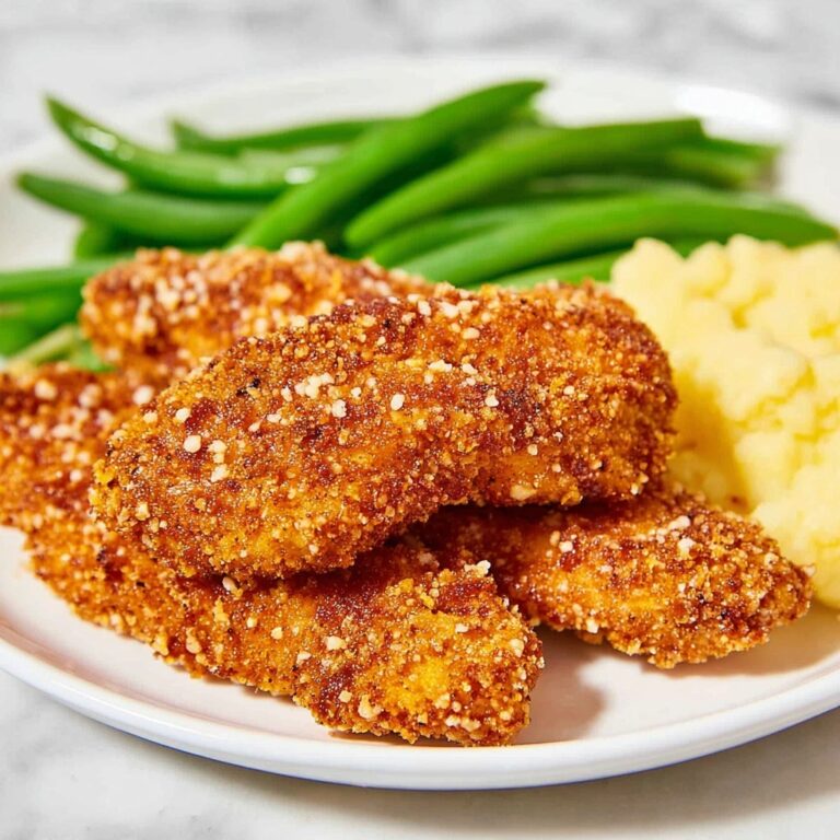 Cajun Cornbread Crusted Chicken Tenders Recipe