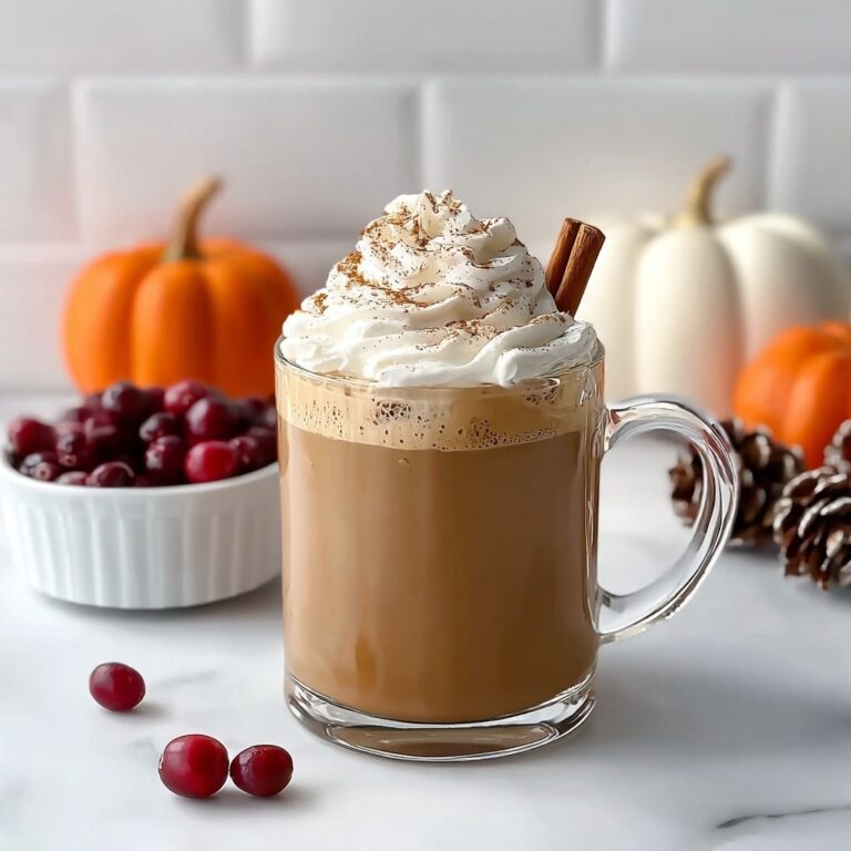 Pumpkin Spice Cappuccino Recipe