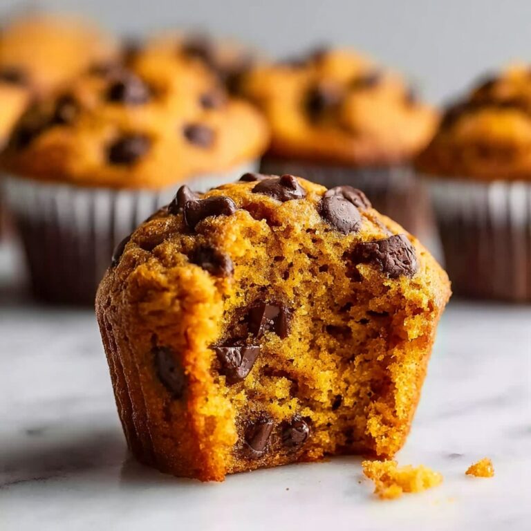 Mini Chocolate Chip Pumpkin Muffins Recipe