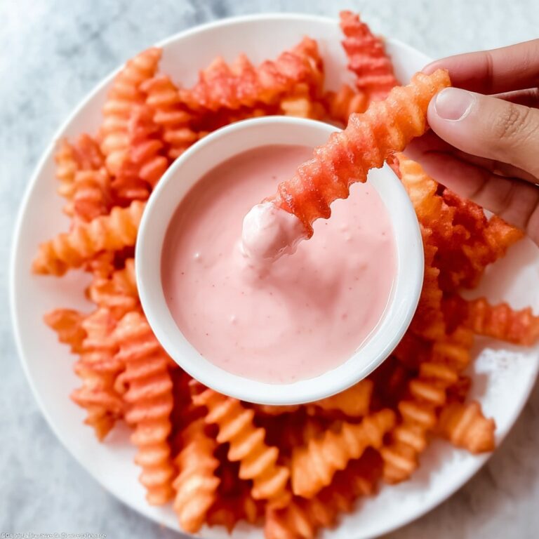 Watermelon Fries with Vanilla Yogurt Dipping Sauce Recipe