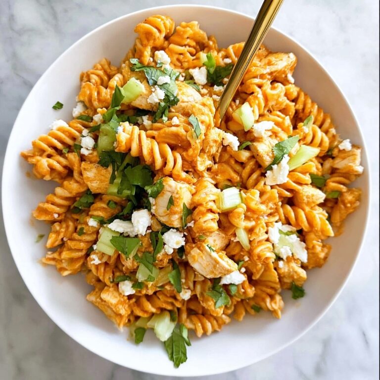 Buffalo Chicken Pasta Salad Recipe