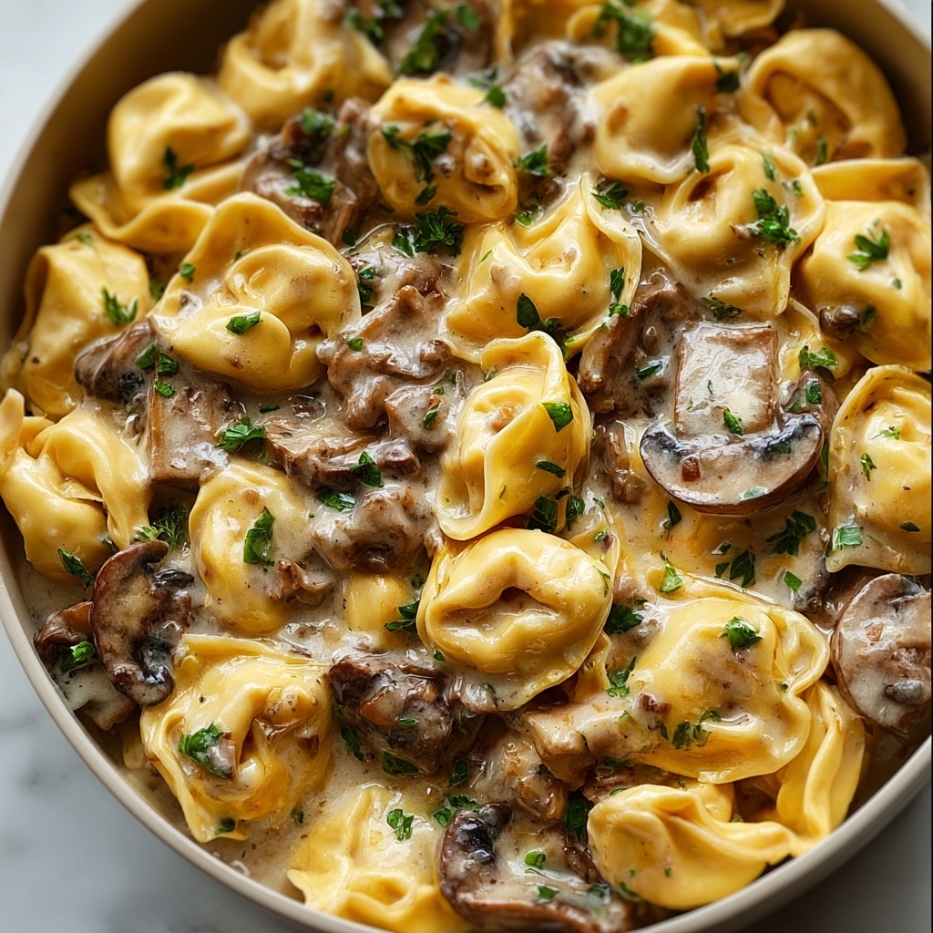 Philly Cheesesteak Tortellini Pasta Recipe - Recipe Image