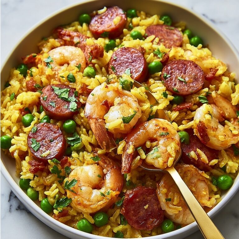 Weeknight Shrimp and Chorizo Paella Recipe