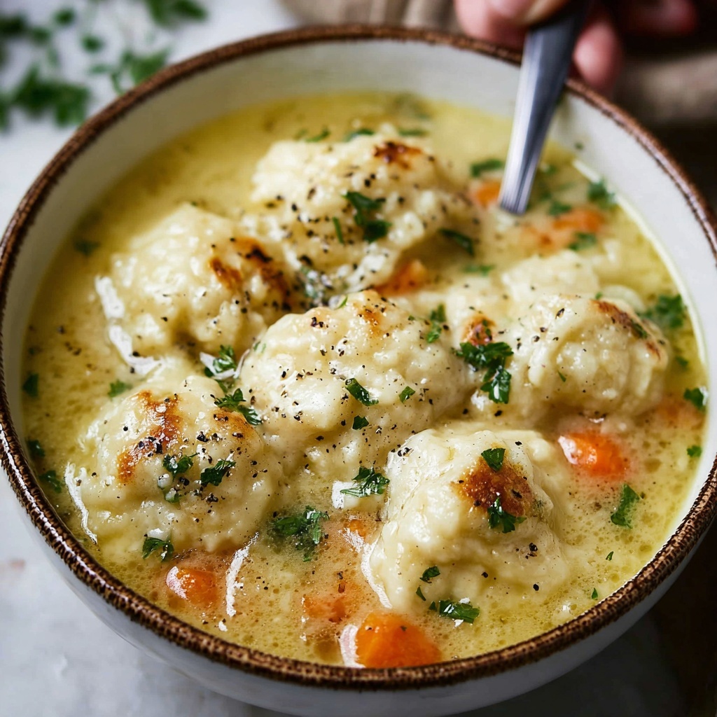 Chicken and Dumpling Soup Recipe - Recipe Image