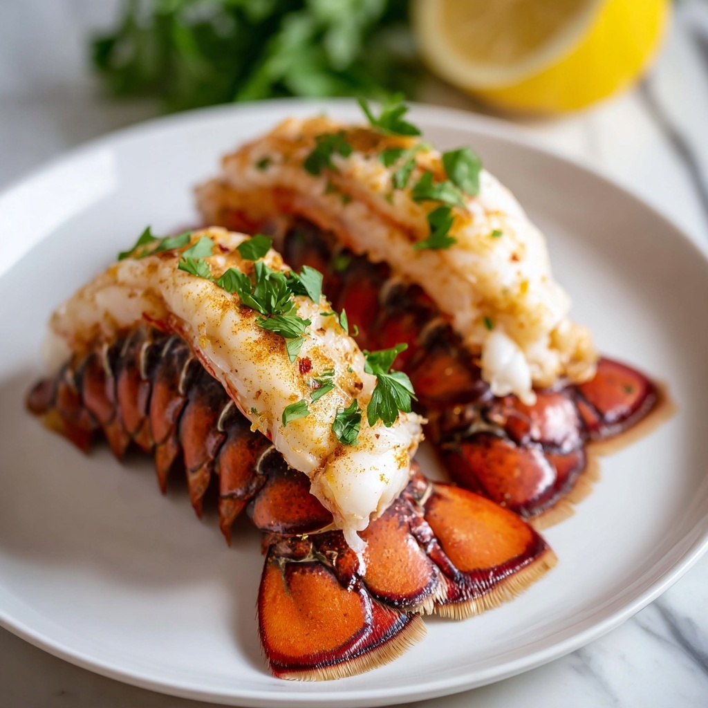 The Best Broiled Lobster Tails Ever Recipe - Recipe Image