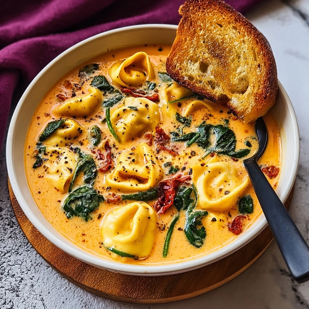 Creamy Tuscan Chicken Soup Recipe - Recipe Image