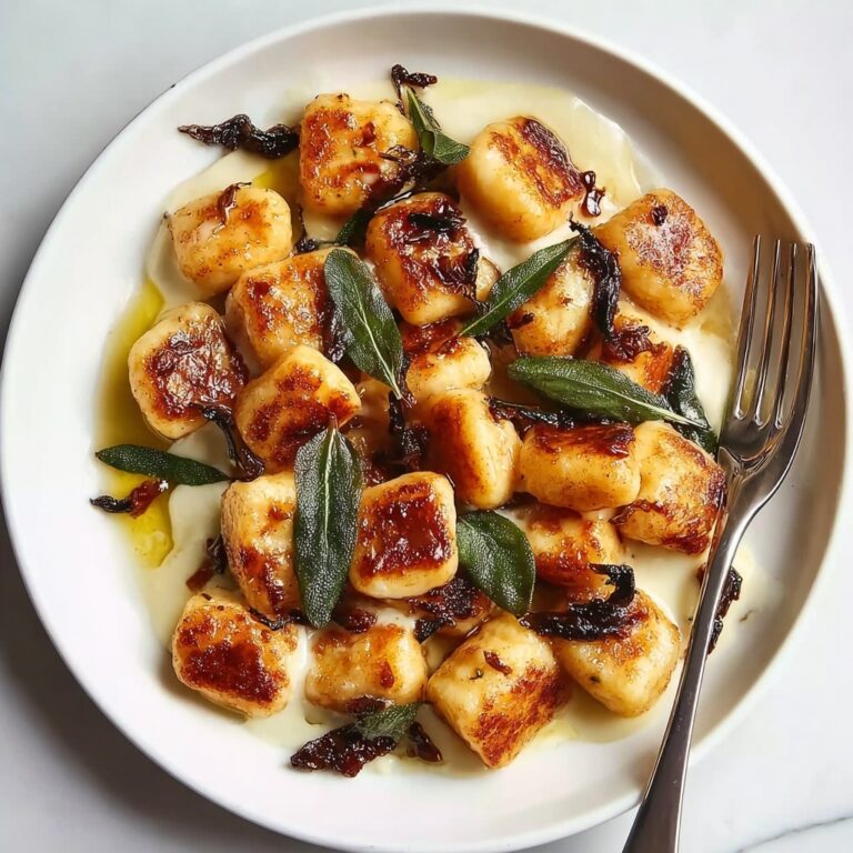 Crisp Gnocchi and Roast Pumpkin in Brown Butter Recipe