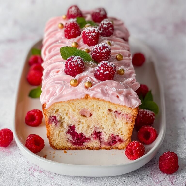 Lemon Raspberry Loaf Cake Recipe
