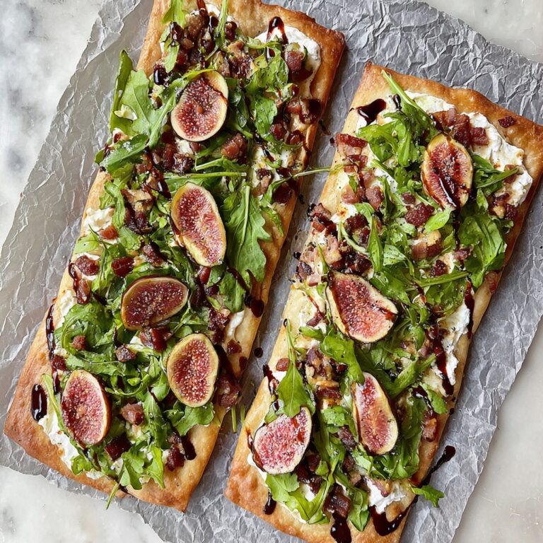 Fig and Goat Cheese Flatbread Recipe