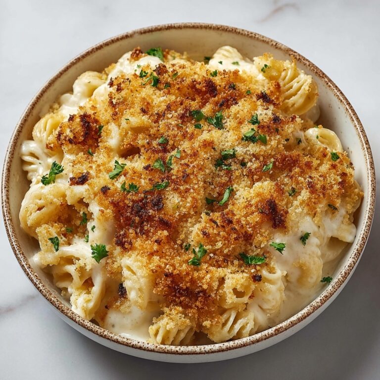 Garlic Parmesan Mac and Cheese Recipe
