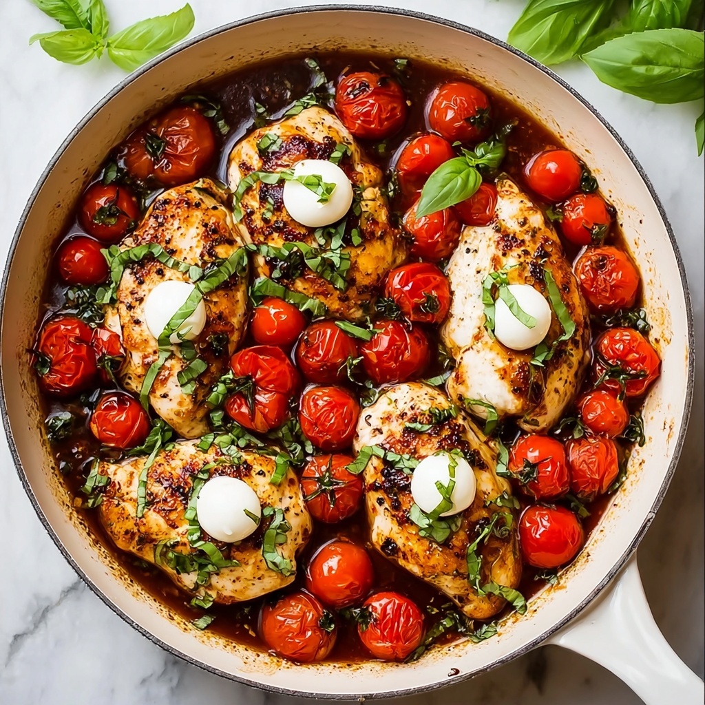 Chicken Caprese Skillet Recipe - Recipe Image