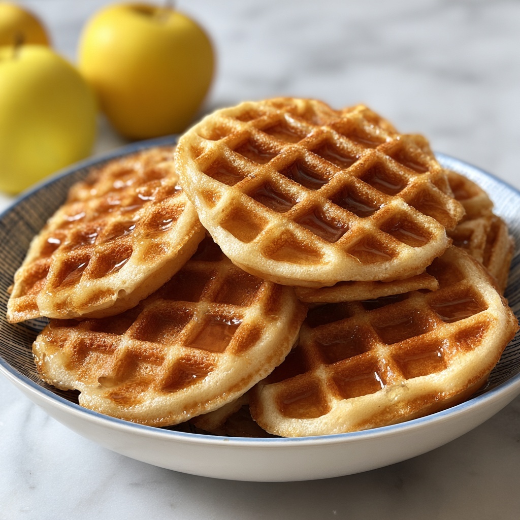Applesauce Waffles for Baby-led Weaning Recipe - Recipe Image