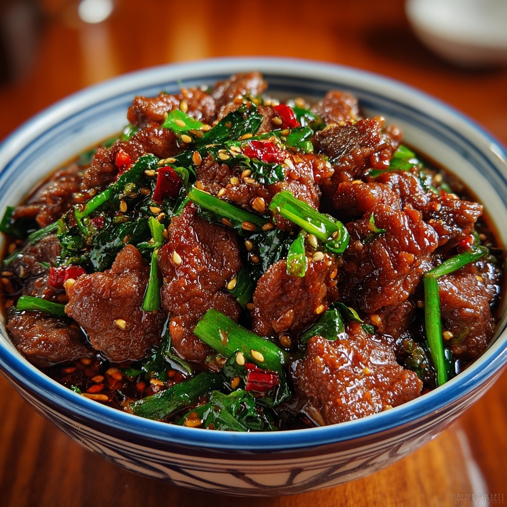Sichuan Boiled Beef Recipe - Recipe Image