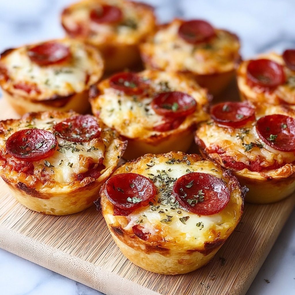 Pizza Cupcakes Recipe - Recipe Image